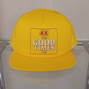 Critical Slide Society - Men's Cap Beach Style- Good Times - Yellow O/S